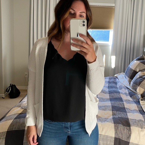 Roxy Women's Skippin The Line Cardigan - White - Picture 3 of 6